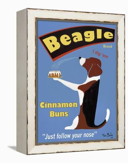 Beagle Buns-Ken Bailey-Framed Premier Image Canvas