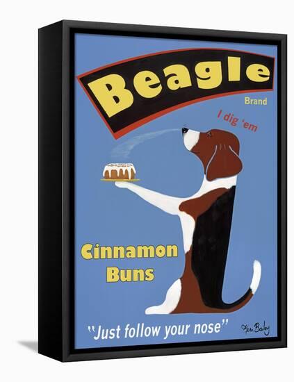 Beagle Buns-Ken Bailey-Framed Premier Image Canvas