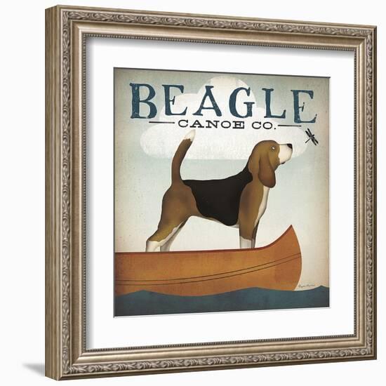 Beagle Canoe Co.-Ryan Fowler-Framed Art Print