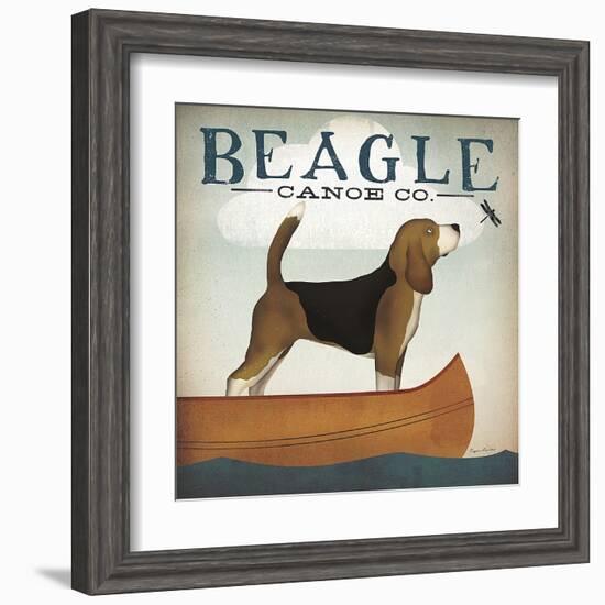 Beagle Canoe Co.-Ryan Fowler-Framed Art Print