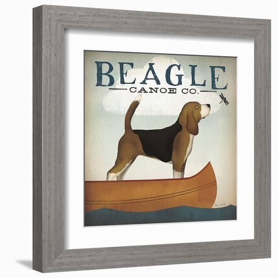 Beagle Canoe Co.-Ryan Fowler-Framed Art Print