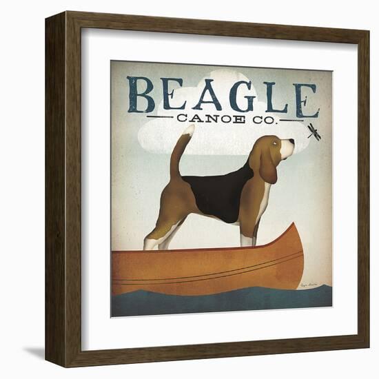 Beagle Canoe Co.-Ryan Fowler-Framed Art Print