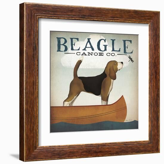 Beagle Canoe Co.-Ryan Fowler-Framed Art Print