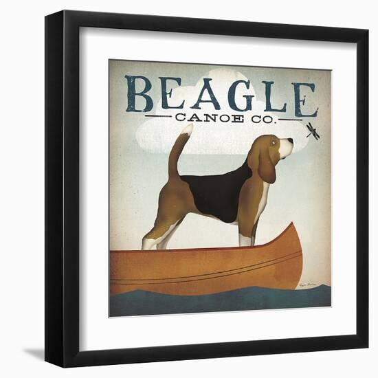 Beagle Canoe Co.-Ryan Fowler-Framed Art Print