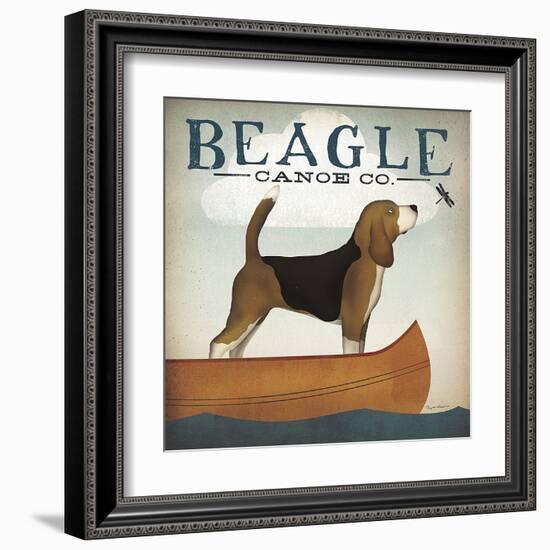 Beagle Canoe Co.-Ryan Fowler-Framed Art Print