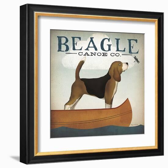 Beagle Canoe Co.-Ryan Fowler-Framed Art Print