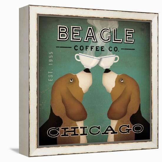 Beagle Coffee Co Chicago-Ryan Fowler-Framed Stretched Canvas