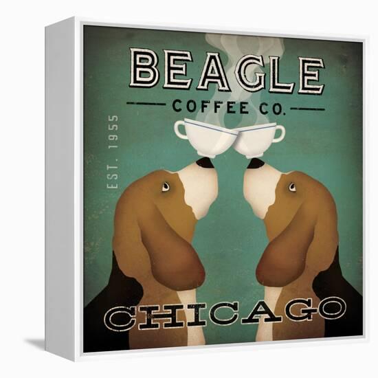 Beagle Coffee Co Chicago-Ryan Fowler-Framed Stretched Canvas