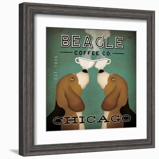 Beagle Coffee Co Chicago-Ryan Fowler-Framed Art Print