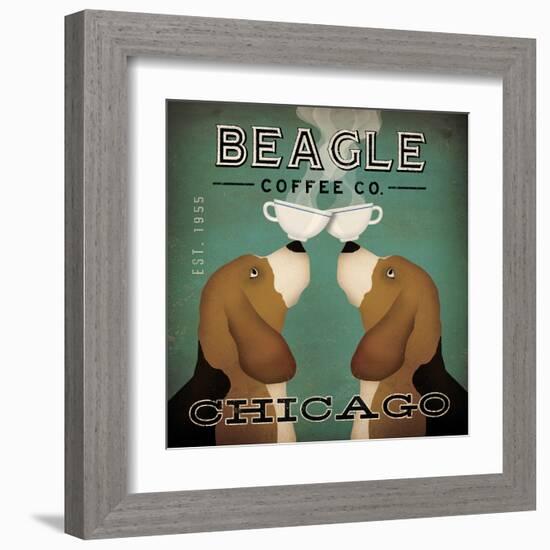 Beagle Coffee Co Chicago-Ryan Fowler-Framed Art Print