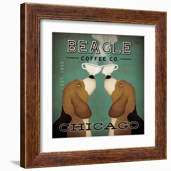 Beagle Coffee Co Chicago-Ryan Fowler-Framed Art Print