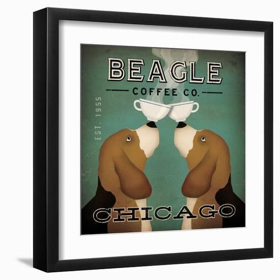 Beagle Coffee Co Chicago-Ryan Fowler-Framed Art Print