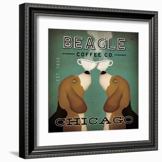 Beagle Coffee Co Chicago-Ryan Fowler-Framed Art Print