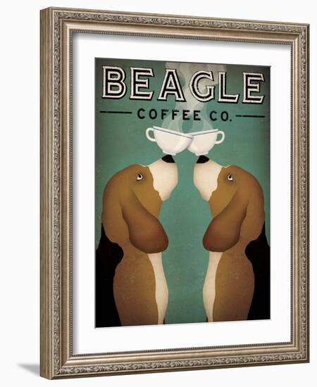 Beagle Coffee Co-Ryan Fowler-Framed Art Print