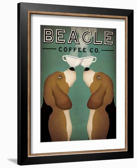 Beagle Coffee Co-Ryan Fowler-Framed Art Print