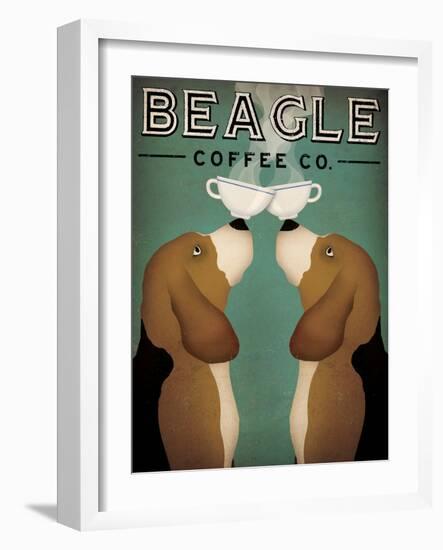 Beagle Coffee Co-Ryan Fowler-Framed Art Print