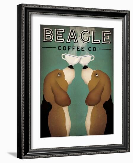 Beagle Coffee Co-Ryan Fowler-Framed Art Print