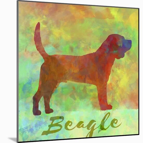 Beagle Dog-Cora Niele-Mounted Giclee Print