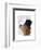Beagle, Formal Hound and Hat-Fab Funky-Framed Art Print