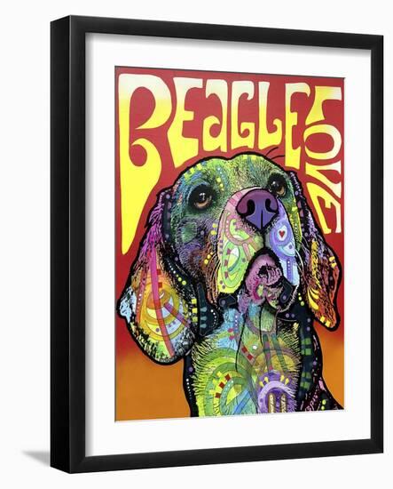 Beagle Love-Dean Russo-Framed Giclee Print