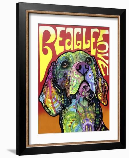 Beagle Love-Dean Russo-Framed Giclee Print