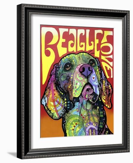 Beagle Love-Dean Russo-Framed Giclee Print