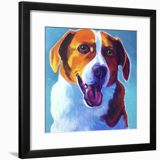 Beagle - Penny-Dawgart-Framed Giclee Print