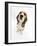 Beagle Puppy Sitting and Looking Up-Mark Taylor-Framed Photographic Print