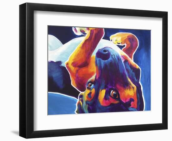 Beagle - Roxy-Dawgart-Framed Giclee Print