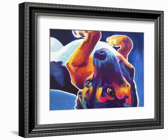 Beagle - Roxy-Dawgart-Framed Giclee Print