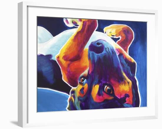 Beagle - Roxy-Dawgart-Framed Giclee Print