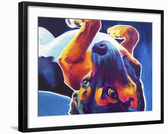 Beagle - Roxy-Dawgart-Framed Giclee Print