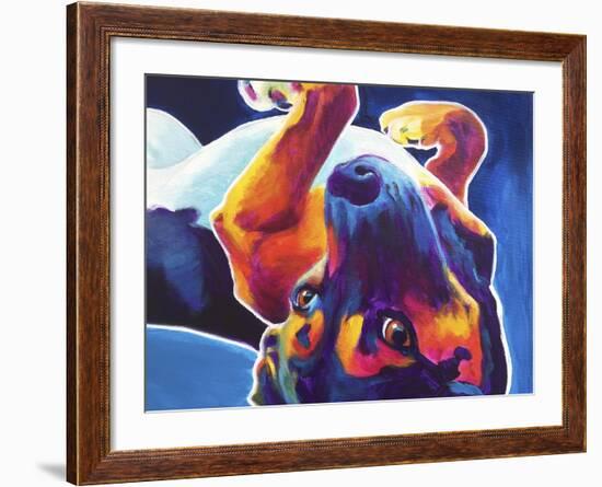 Beagle - Roxy-Dawgart-Framed Giclee Print