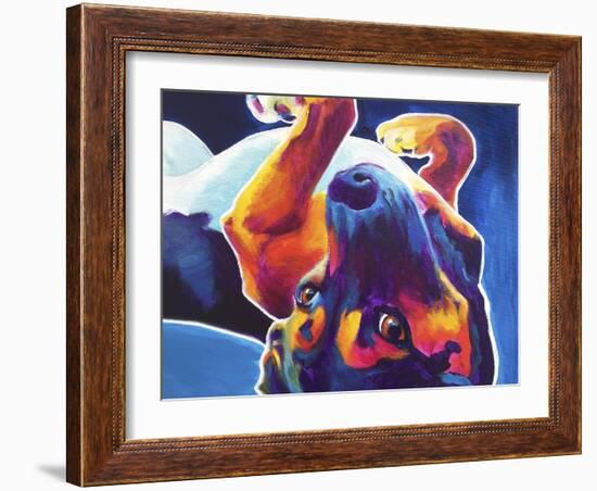 Beagle - Roxy-Dawgart-Framed Giclee Print