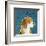 Beagle (square)-John W^ Golden-Framed Art Print