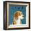 Beagle (square)-John W^ Golden-Framed Art Print