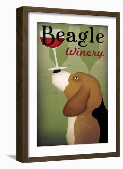 Beagle Winery-Ryan Fowler-Framed Art Print