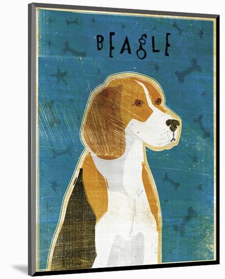 Beagle-John Golden-Mounted Art Print