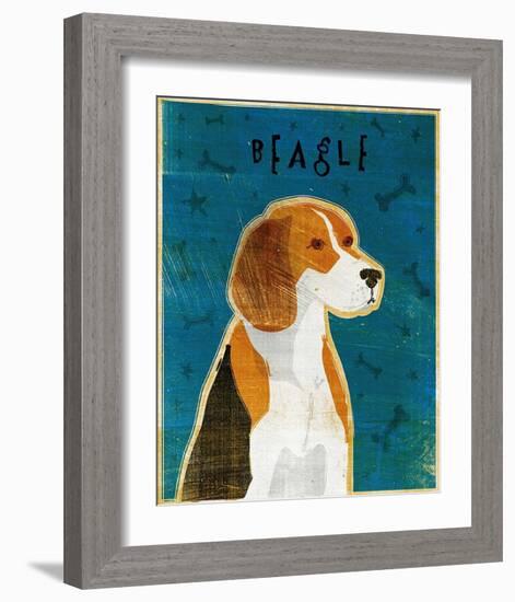 Beagle-John Golden-Framed Art Print