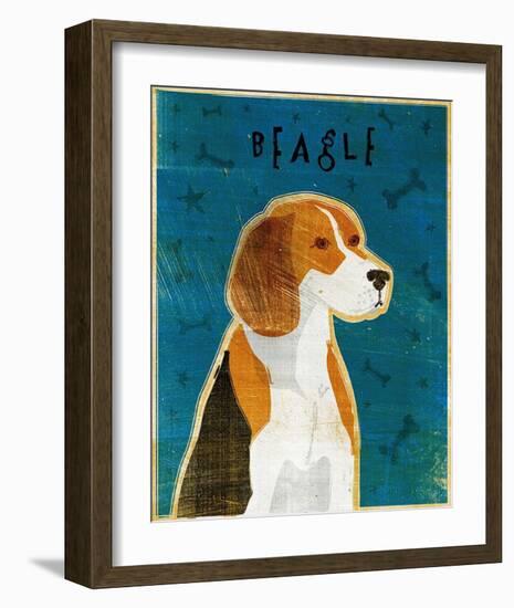 Beagle-John Golden-Framed Art Print