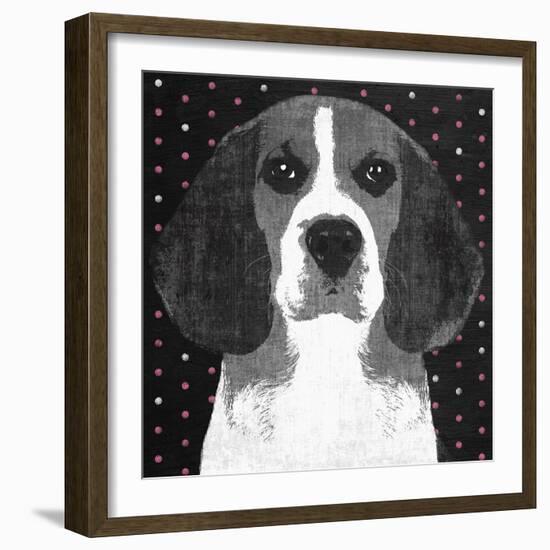 Beagle-PI Studio-Framed Art Print