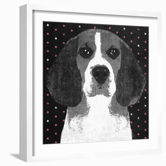 Beagle-PI Studio-Framed Art Print