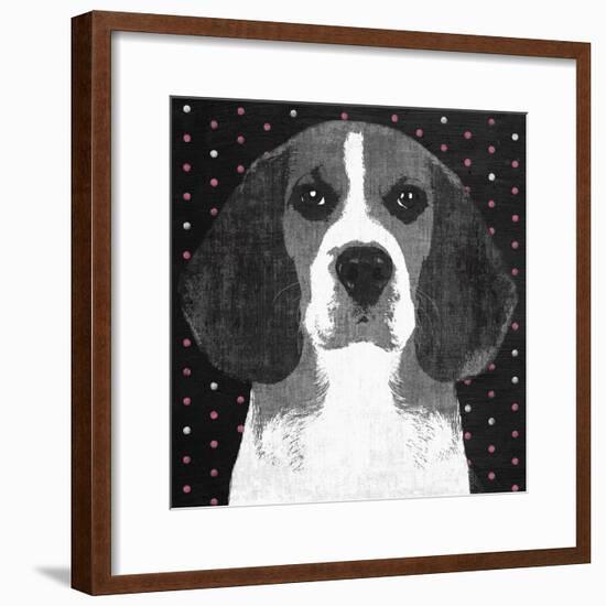 Beagle-PI Studio-Framed Art Print