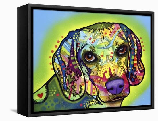 Beagle-Dean Russo-Framed Premier Image Canvas