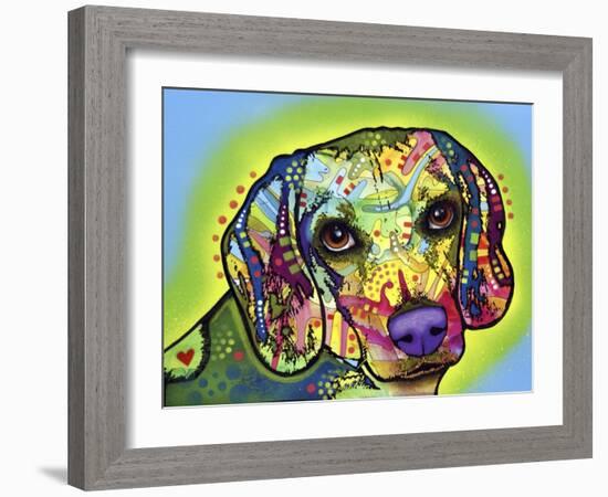 Beagle-Dean Russo-Framed Giclee Print