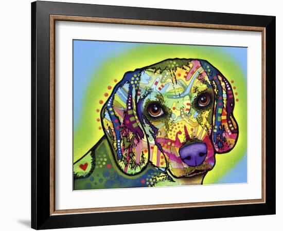 Beagle-Dean Russo-Framed Giclee Print