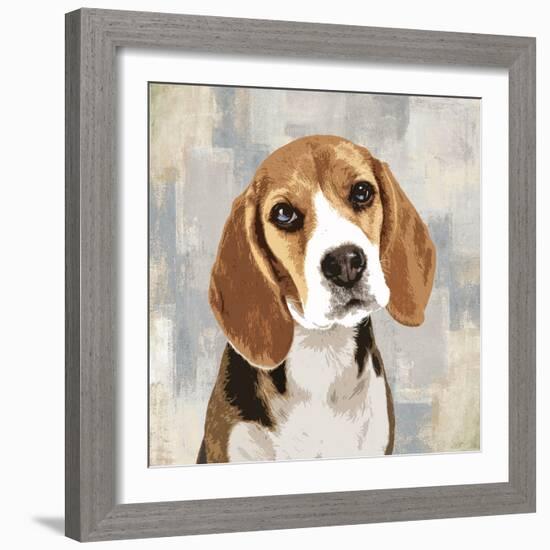 Beagle-Keri Rodgers-Framed Art Print