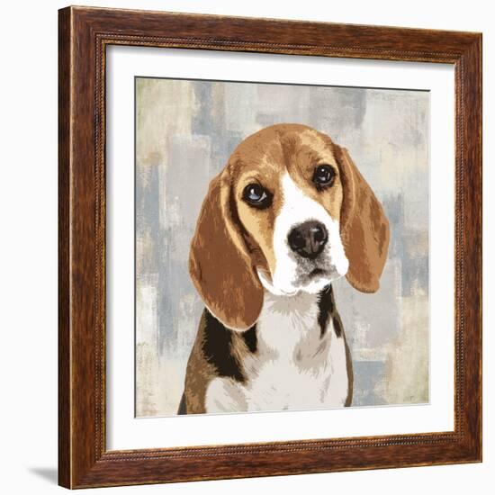 Beagle-Keri Rodgers-Framed Art Print