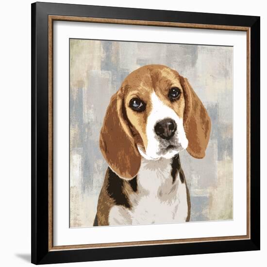 Beagle-Keri Rodgers-Framed Art Print