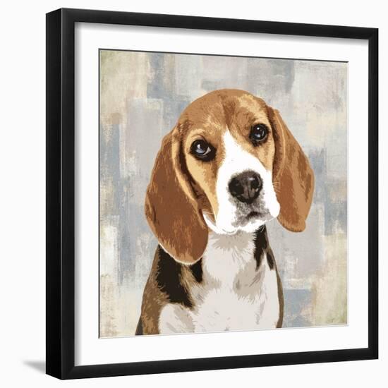 Beagle-Keri Rodgers-Framed Art Print